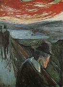 Edvard Munch Acedia oil painting artist